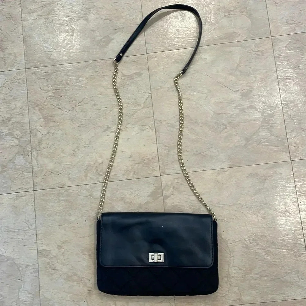 Talbots Shoulder Bag, 100% Leather, Pre owned
